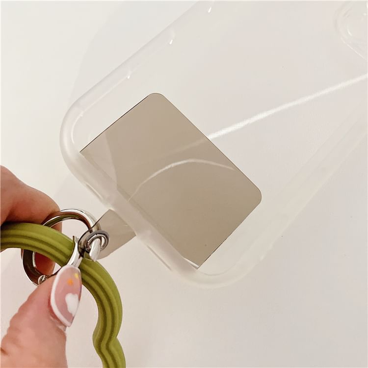 Lanyard Strap Pad Hoop Phone Wavy with