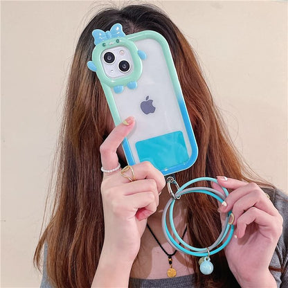 Pad Lanyard Strap Phone with Hoop Layered