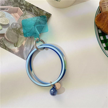 Pad Lanyard Strap Phone with Hoop Layered