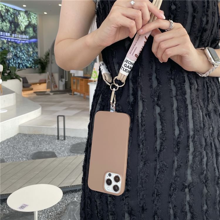 Lanyard Lettering with Phone Pad