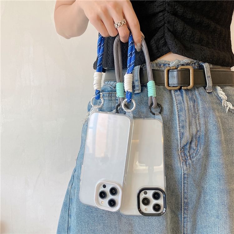 Case Strap Phone Transparent