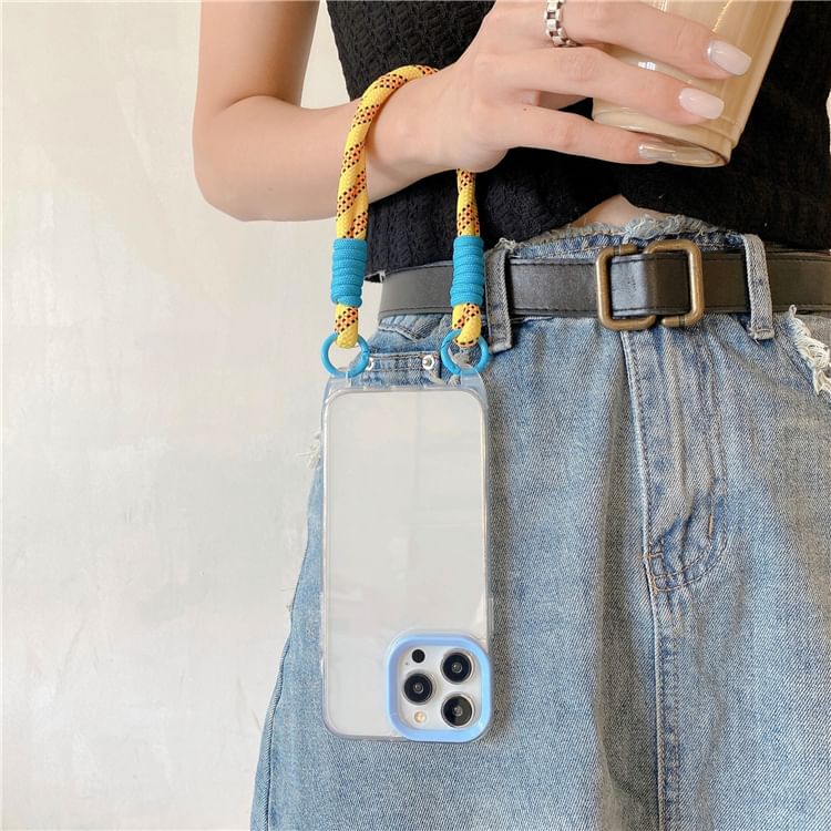 Case Strap Phone Transparent