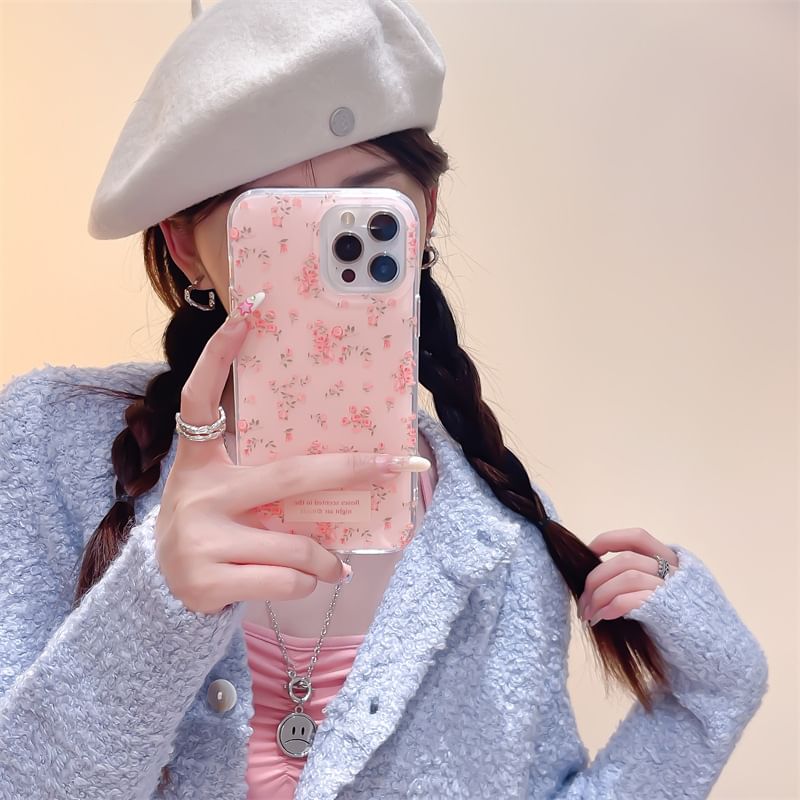 Floral Case Phone