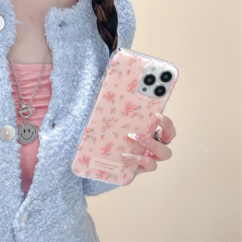 Floral Case Phone