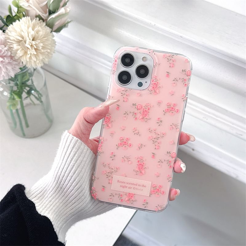 Floral Case Phone