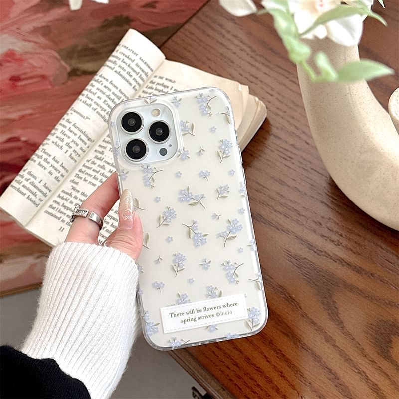 Floral Case Phone