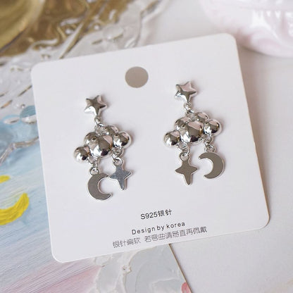 Alloy Cloud Earring Moon Dangle Star
