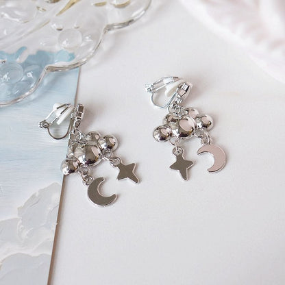 Alloy Cloud Earring Moon Dangle Star