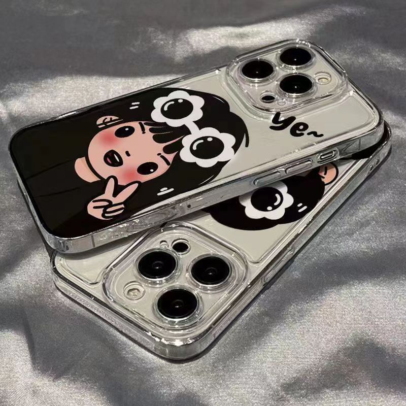 Cartoon Phone Couple Case Matching