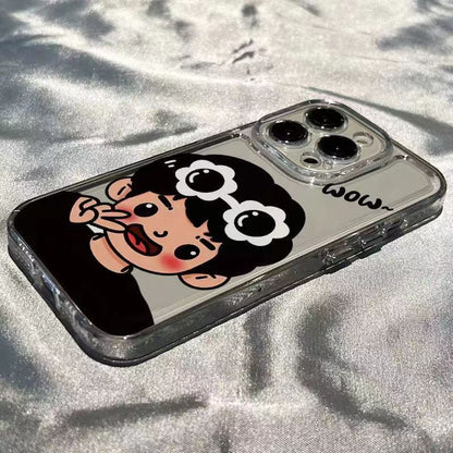 Cartoon Phone Couple Case Matching