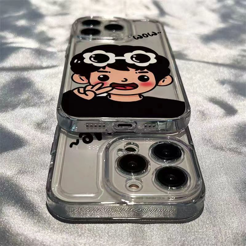 Cartoon Phone Couple Case Matching
