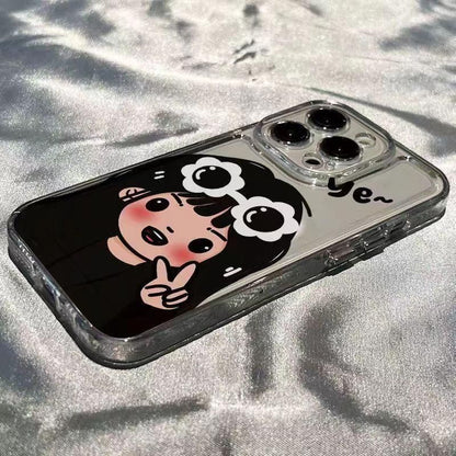 Cartoon Phone Couple Case Matching