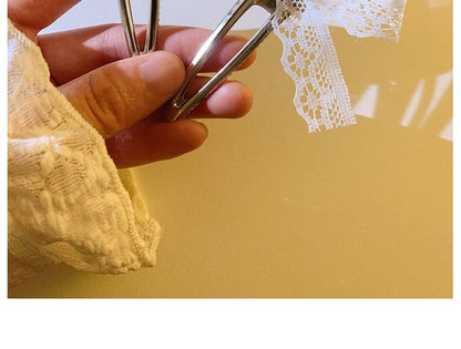 Hair Clip Lace Bow / Set