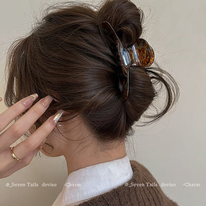 Lettering Acrylic Claw Hair