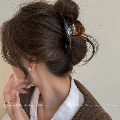 Lettering Acrylic Claw Hair