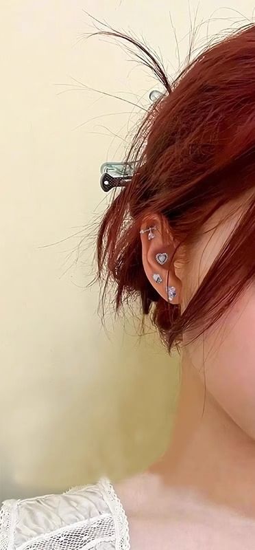Stud Rhinestone Set Ear