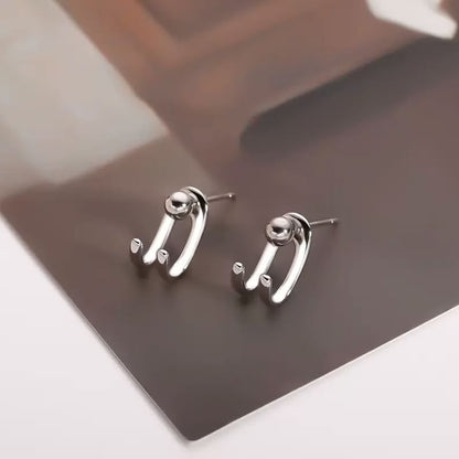 Ear Sterling Silver Stud