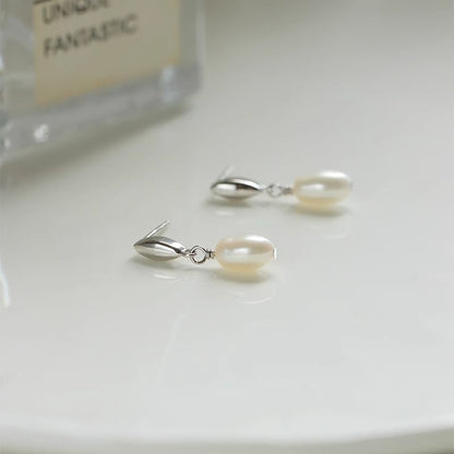 Drop Earring Faux Pearl