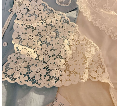 Designs) Lace (Various Triangle Scarf Head