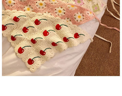 Triangle Scarf Designs) Head Embroidered (Various