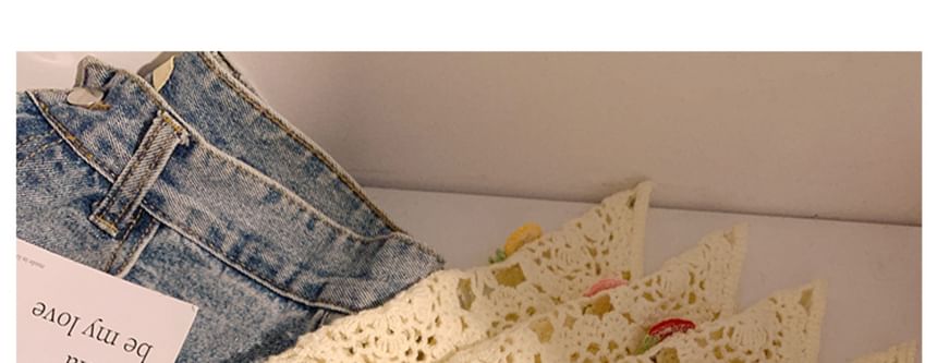 Triangle Scarf Designs) Head Embroidered (Various