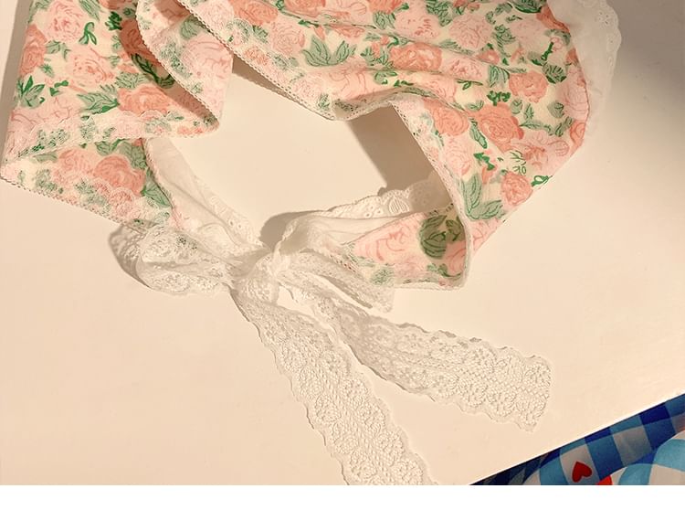 Floral Triangle Head Designs) Print Scarf (Various