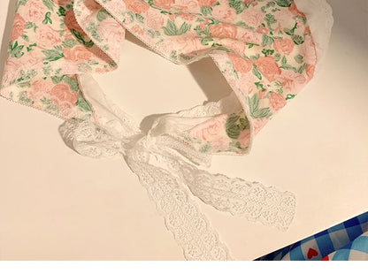 Floral Triangle Head Designs) Print Scarf (Various