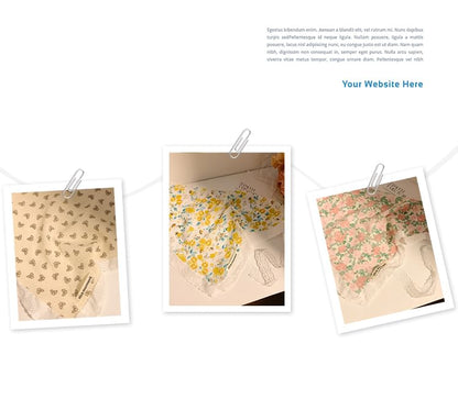 Floral Triangle Head Designs) Print Scarf (Various