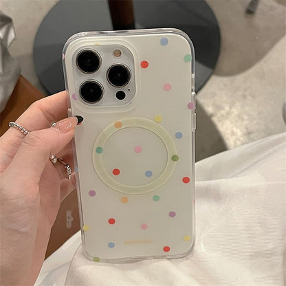 Phone Dot MagSafe Case Polka