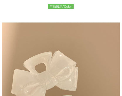 Star Bow Hair Claw /