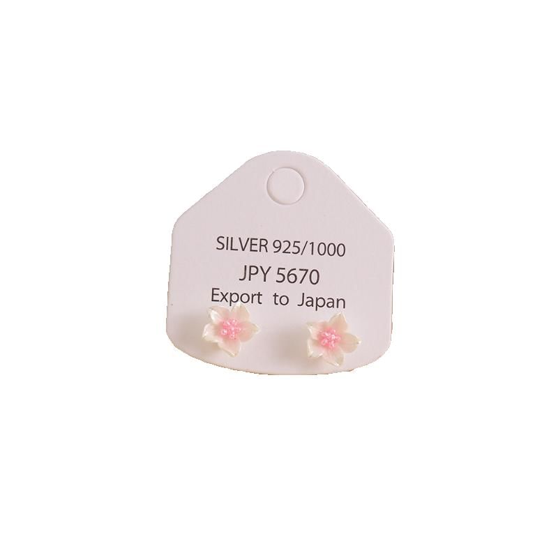 Earring Floral Alloy Stud