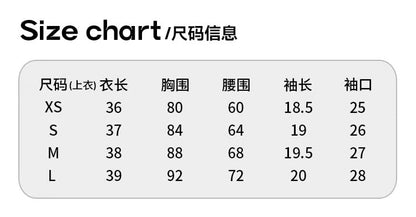 Set: Short-Sleeve Collared Flower Detail Ruched Crop Blouse + High Rise Ruffle Midi A-Line Skirt