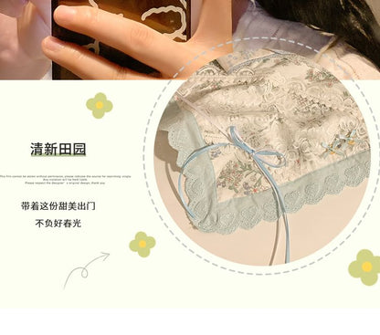 Chiffon (Various Lace Designs) Bandana