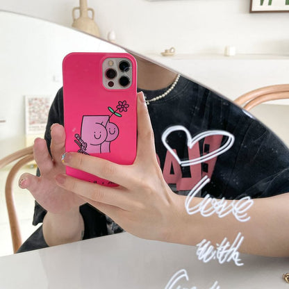 Phone Case Floral Butt