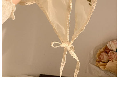 / Floral Designs) (Various Scrunchie Embroidered Bandana