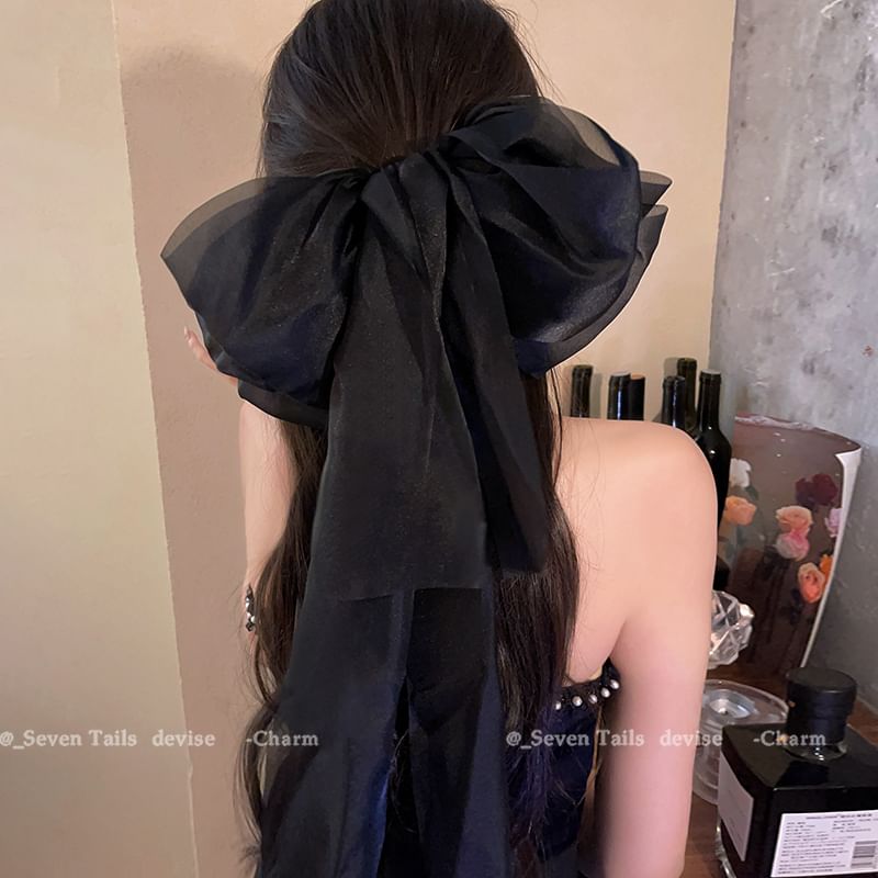 Fabric Clip Hair Bow