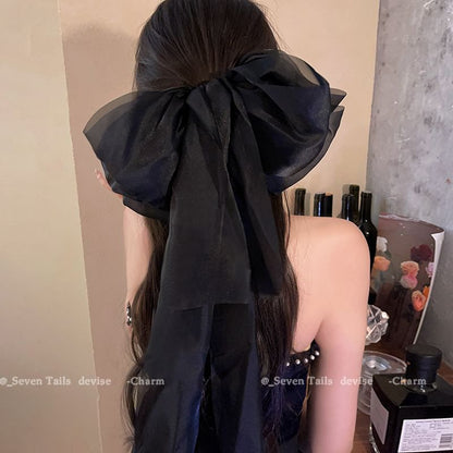 Fabric Clip Hair Bow