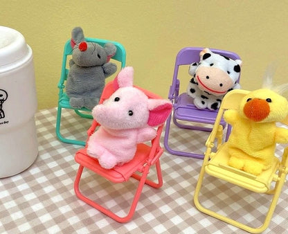 Desktop Chair Phone Stand Plastic