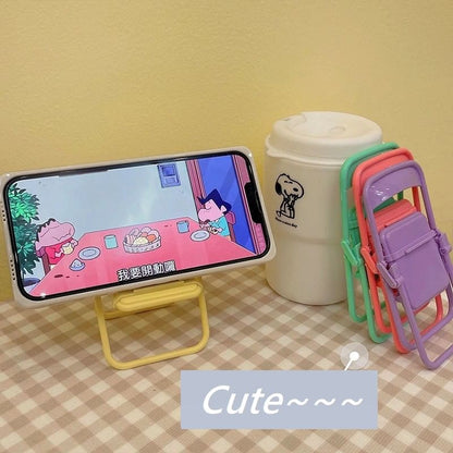 Desktop Chair Phone Stand Plastic