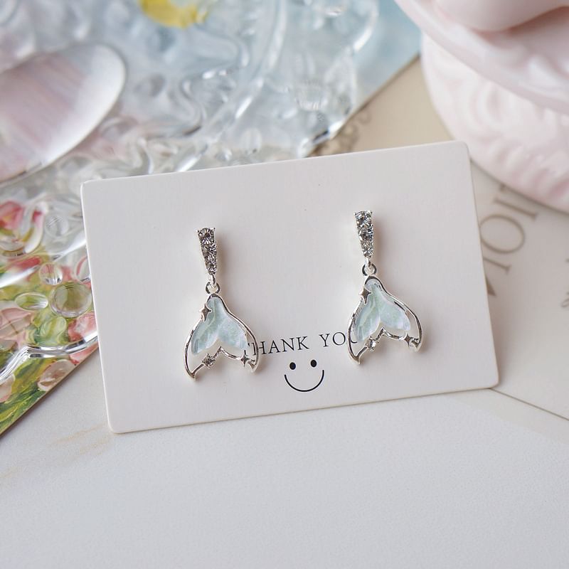 Dangle Alloy Tail Earring Designs) (Various Mermaid