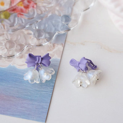 Designs) Earring (Various Alloy Floral Dangle