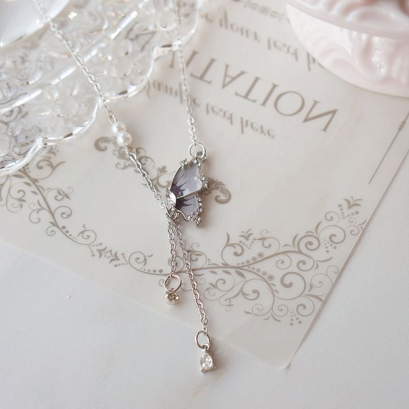Alloy Necklace Pendant Butterfly