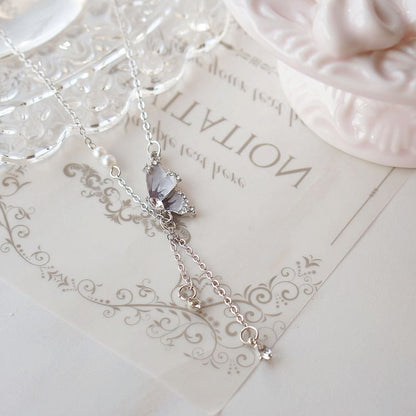 Alloy Necklace Pendant Butterfly