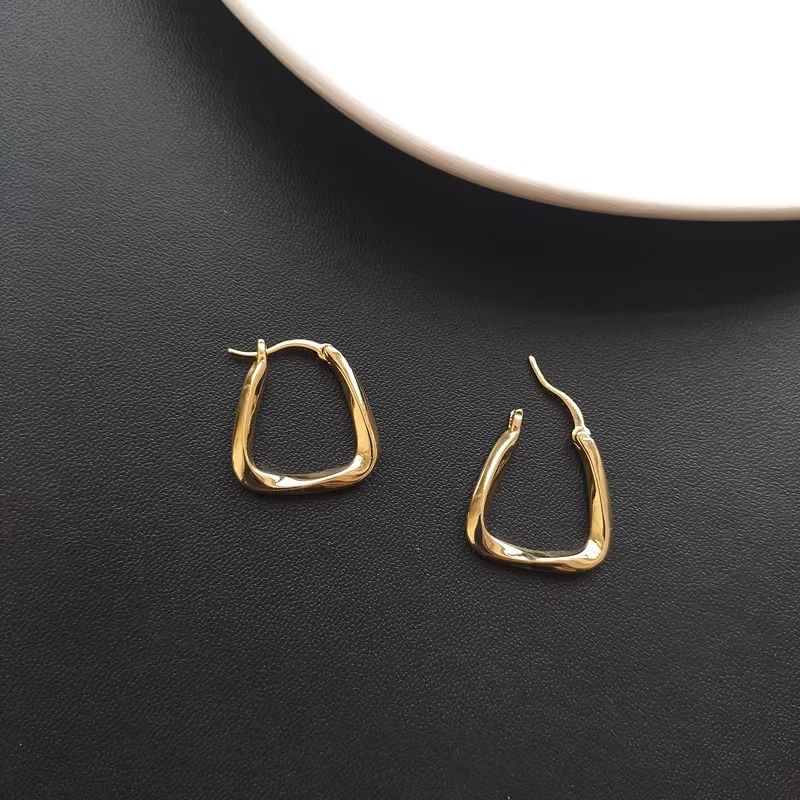 Geometric Earring Hoop