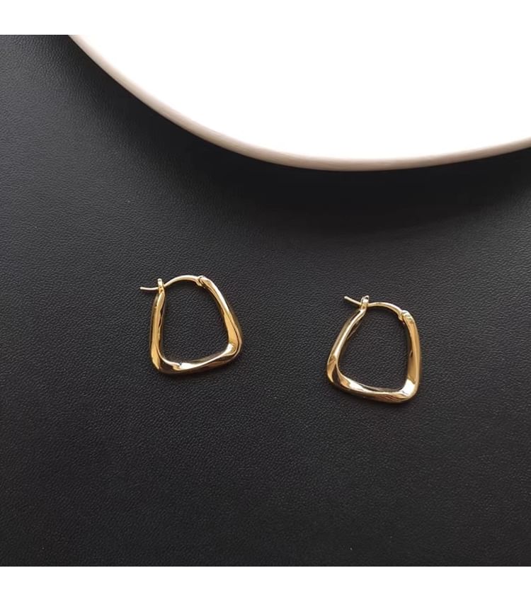 Geometric Earring Hoop
