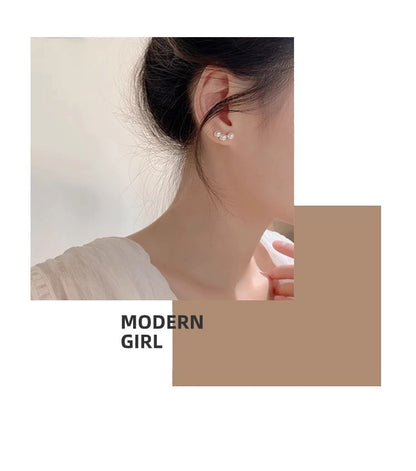 Pearl Faux Stud Earring