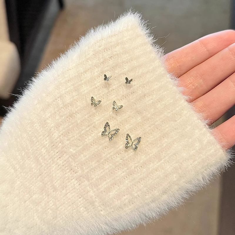 Butterfly Earring Stud