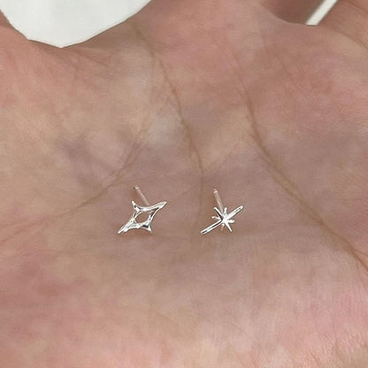 Stud Asymmetrical Star Earring