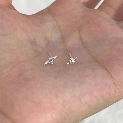 Stud Asymmetrical Star Earring