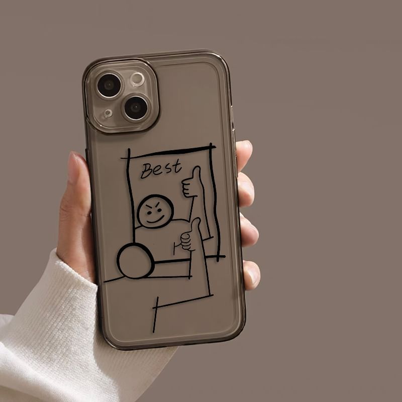 Phone Cartoon Case Mirrored